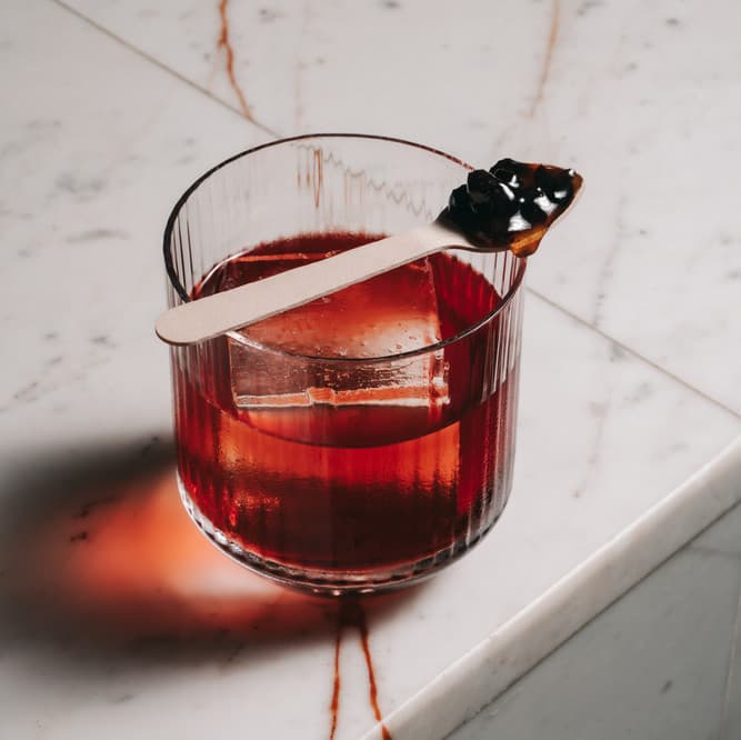 Black Currant Negroni